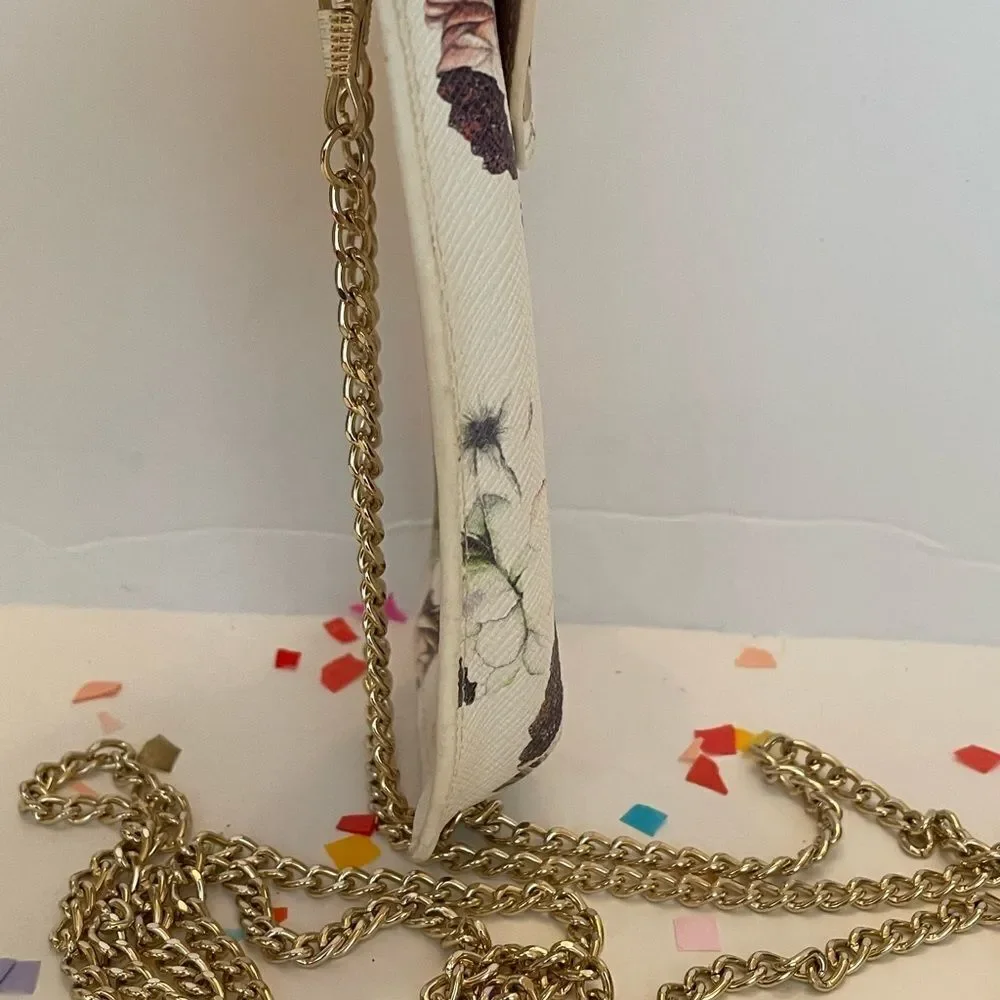 ‎Flowered Phone or Card Holder